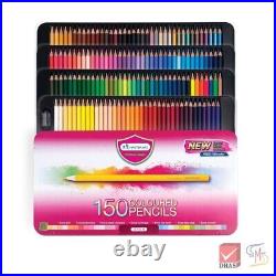 Master Art Colored Pencils Box Set 150 Colors Coloring Drawing Art Painting Long