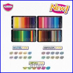 Master Art Coloured Long Pencil Iron Box Set 150 Colors Coloring Drawing Paint