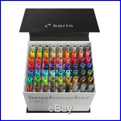 Mega Box Karin Brush Marker Pro Brushpens Water Based Ideal for Painting, Drawin