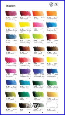 Mijello Mission Gold Class Mission Gold Water Color Palette Set 36 Colors