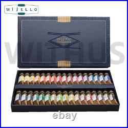 Mijello Mission Gold Class Titanium Class Gouache Watercolor Set of34 MWG-1534G
