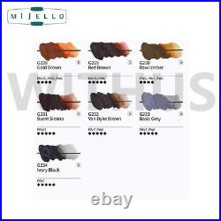 Mijello Mission Gold Class Titanium Class Gouache Watercolor Set of34 MWG-1534G