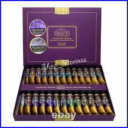 Mijello Mission Tourmaline Two Tone Granulation Watercolor 15ml Set of 24