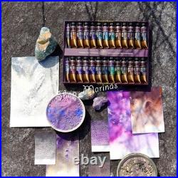 Mijello Mission Tourmaline Two Tone Granulation Watercolor 15ml Set of 24