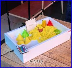 Mini Light table for sand drawing, sensory box, LED light box, sandbox