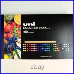 Mitsubishi Uni UC100C Colored Pencils 100 Colors Professional Art Set Oil-Based
