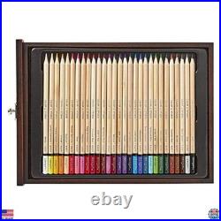 Mixed Media Art Set 115 Pc Wooden Case, Pencils, Pastels, Paints, Brushes