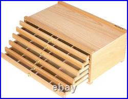 Multi-Function Artist Storage Box 6 Drawers & Compartments