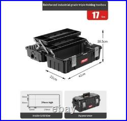 Multi-Functional Toolbox Set Art Supply Case Multi-Layer Folding Storage Box