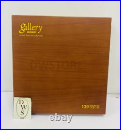 Mungyo Gallery Artist Soft Oil Pastels MOPV-120W Wooden Case 120 assorted colors Mungyo Gallery Artist Soft Oil Pastels MOPV-120W Wooden Case 120 assorted colors