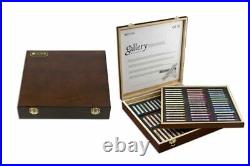 Mungyo Gallery Extra-Fine Soft Pastels Wood Box Set of 90 Assorted Colors