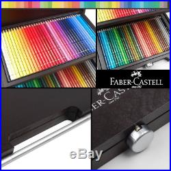 NEW 72x Faber-Castell Polychromos Colour Colouring Pencils Wooden Case Box Set