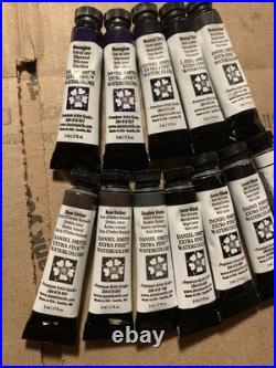 NEW Daniel Smith Extra Fine Watercolors & Gouache Paint Lot Of 63 5ml + 15ml