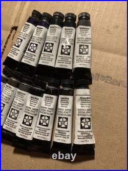 NEW Daniel Smith Extra Fine Watercolors & Gouache Paint Lot Of 63 5ml + 15ml