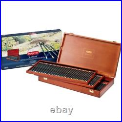 NEW Derwent 120 Artists Coloured Pencils Wooden Box Gift Case Professional