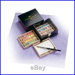 NEW Holbein Artists' Pan 48 Colors Set Cube Box Brush PN699