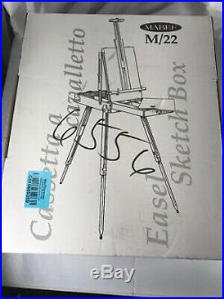 NEW MABEF M22 French Sketch Box Easel Made in Italy Portable Artist Easel