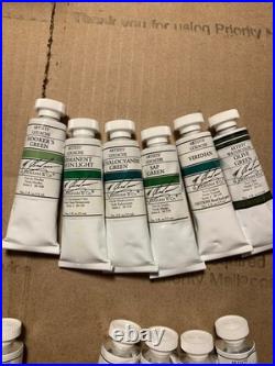 NEW M Graham Artists' Watercolor And Gouache 15ml tubes Lot OF 31 Tubes ShipASAP
