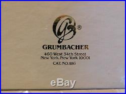 NEW Vtg Grumbacher No. 8 Red Sable Classic Round Watercolor Paint Brush 186 Box