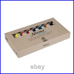 - NORMA Blue, 71200097, cardboard set, 8 x 35 ml, highly pigmented, lightfas