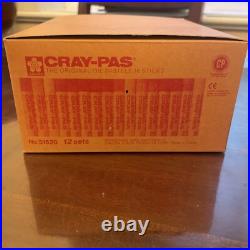 New Box Of 12 Packs Of 16 Stick Cray-Pas Sakura The Original Oil Pastels