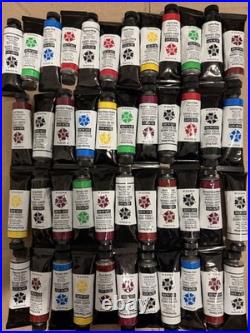 New Daniel Smith Extra Fine Water -based Gouache 15ml Tubes Lot Of 45
