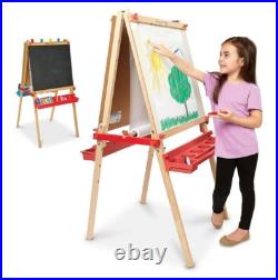 New In Box Melissa & Doug Deluxe Standing Art Easel 3-8 Years Old (On TV)