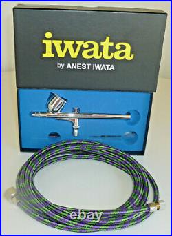 New Iwata H 4000 Hp-c Airbrush By Anest Iwata Gravity Feed Cup New In Box