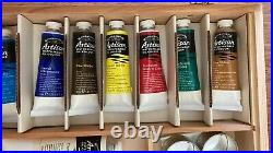 New! Premium Winsor & Newton Holiday Oil Paint Box Set- Circa 1997 Never Used