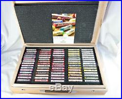 New Rembrandt Royal Talens Soft Pastel Full Stick Wood Box Set of 225 Ass Coll