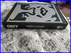 Obey Giant Shepard Fairey Supply and Demand Book Limited Edition S/N Box Set