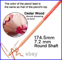 Oil-Based Colored Pencils Set for Adult Professional Coloring 3.7Mm Thick Core U