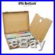 Old Holland Master's Oil Paint Color Set with Box Palette Knives Brushes Mediums