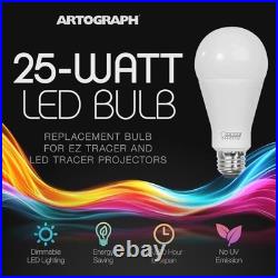 Opaque Art Projector & Picture Enlarger 25W LED Bulb for Easy Tracing