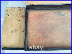 Open Box M Artist's Pochade Box Palette / Panel Holder 10 x 12 Brass Tray Hook
