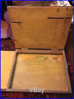 Open Box M Pochade Plein Air EASEL Painting palette/panel holder 8x10