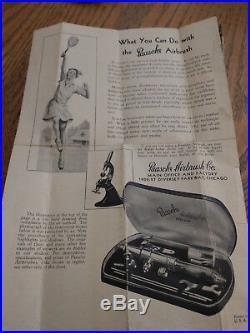 Paasche MS 1511 Airbrush, Patented 7-27-28, Used, In box