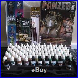 Panzer Aces Range Box Set (64 colours + 8 Auxilary + Carry Case)- VAL70174
