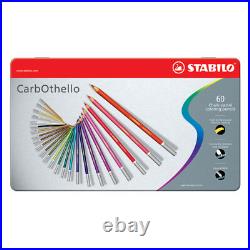 Pastel Pencil Set 60-Color Set Have High Pigmentation WithExcellent Light-Fastness
