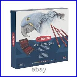 Pastel Pencils, 4Mm Core, Wooden Box, 48 Count (0700644)