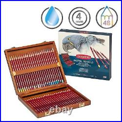 Pastel Pencils, 4Mm Core, Wooden Box, 48 Count (0700644)