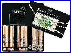 Pastels Pencils FABER CASTELL 60 color metal box great price