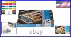 Plastic Palette Watercolor Paint Set 18+2 Tubes