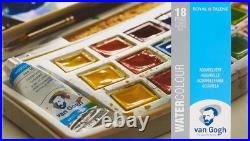 Plastic Palette Watercolor Paint Set 18+2 Tubes