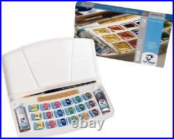 Plastic Palette Watercolor Paint Set 18+2 Tubes