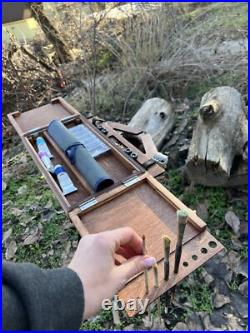 Plein Air Pochade Box Compact Portable Pastel & Oil Painting Travel Box