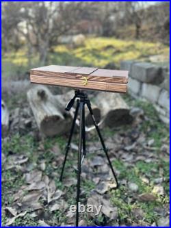 Plein Air Pochade Box Compact Portable Pastel & Oil Painting Travel Box