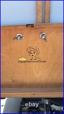 Plein Air Pochade Box, outdoor artist easel with Wings