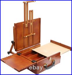Pochade Box, Tabletop Easel for Painting, Portable Easel for Painting Canvas