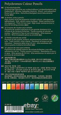Polychromos Artist Quality Color Pencil Set 120 Break-Resistant Colors